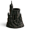 Magical Academy Castle Desk Organizer | Wizard Pen Holder & Planter